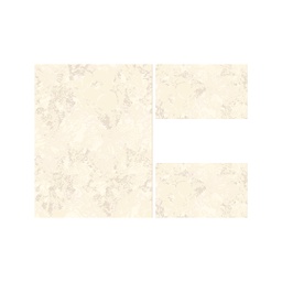 MADRID 93690 (Rectangular, ( T 100X130 + 2T 60X100 ), ECRU SHRINK - CHAMPAGNE)