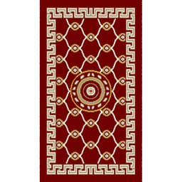 AZHAR 98810 (Rectangular, 60X110, BORDEAUX)