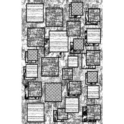 NOUR 9655L (Rectangular, 200X275, BLANC CASSE)