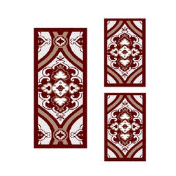 CIRTA 92560 (Rectangular, ( T 60X150 + 2T 60X110 ), BORDEAUX)