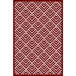 CIRTA 97810 (Rectangular, 180X270, BORDEAUX)