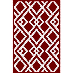 CIRTA 97830 (Rectangular, 180X270, BORDEAUX)