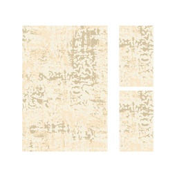 DUBAI 9239Q (Rectangulaire, ( T 160X220 + 2T 60X110 ), CREME)