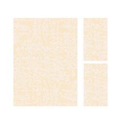 DUBAI 9239L (Rectangulaire, ( T 160X220 + 2T 60X110 ), CREME)