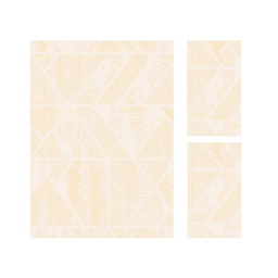 DUBAI 9460L (Rectangulaire, ( T 160X220 + 2T 60X110 ), CREME)