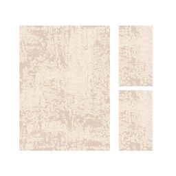 DUBAI 9239Q (Rectangulaire, ( T 160X220 + 2T 60X110 ), MARRON BRONZE)