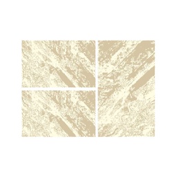 DUBAI 9458L (Rectangulaire, ( T 80X130 + 2T 65X100 ), IVOIRE)