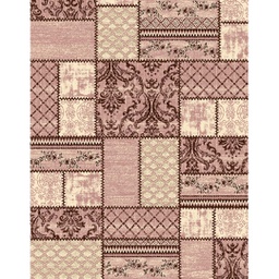 NOUR 9891C (Rectangular, 200X275, BOIS DE ROSE)