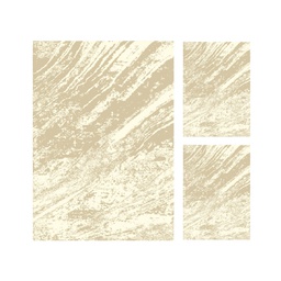 DUBAI 9458L (Rectangular, ( T 160X220 + 2T 60X110 ), IVOIRE)