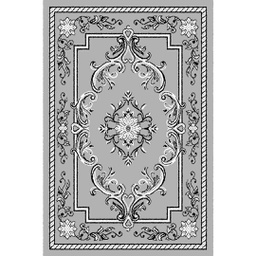 RELAX 2151B (Rectangulaire, 180X270, GRIS CLAIRE)