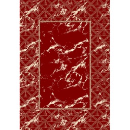 NOUR 96223 (Rectangular, 160X230, BORDEAUX)