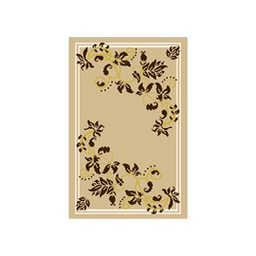 AZHAR 92110 (Rectangulaire, 60X110, BEIGE)