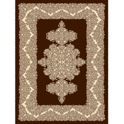 شيراز 8045A (مستطيل, 200X150, لون القهوة البني)