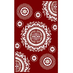 CIRTA 92678 (Rectangular, 240X400, BORDEAUX)