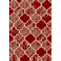 NOUR 96543 (Rectangular, 160X230, BORDEAUX)