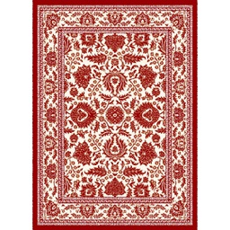 SHIRAZ 98301 (Rectangular, 165X230, BORDEAUX)