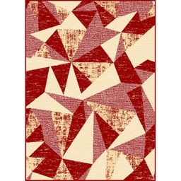 SHIRAZ 98181 (Rectangulaire, 165X230, BORDEAUX)