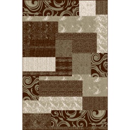 NOUR 50813 (Rectangular, 250X400, MARRON CAFE)