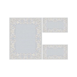 TERCAN 78750 (Rectangular, ( T 100X130 + 2T 60X100 ), GRIS CLAIRE)