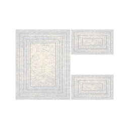 TERCAN 83510 (Rectangular, ( T 100X130 + 2T 60X100 ), GRIS CLAIRE)