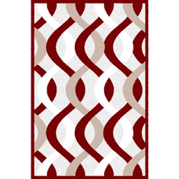 CIRTA 93380 (Rectangular, 180X270, BORDEAUX)