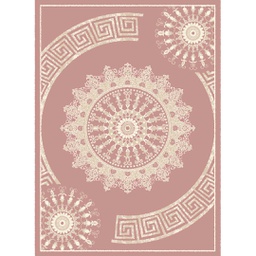 NOUR 4769E (Rectangulaire, 200X275, BOIS DE ROSE)