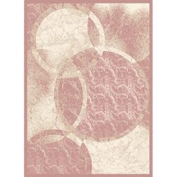 NOUR 6156E (Rectangulaire, 200X275, BOIS DE ROSE)