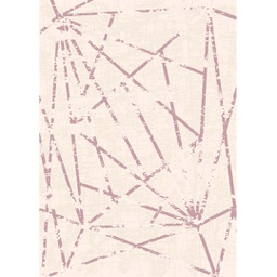 MUGLA 99490 (Rectangulaire, 200X280, CREME SHRINK_BOIS DE ROSE)