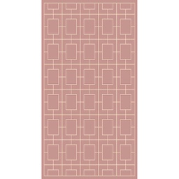 MELODIE 9796B (Rectangulaire, 190X400, BOIS DE ROSE_IVOIRE)