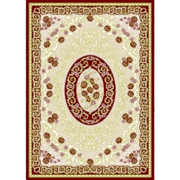 VALENCIA 92680 (Rectangular, 200X280, BORDEAUX_CREME)