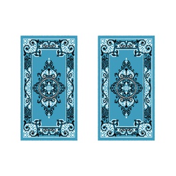 RELAX 6267E (Rectangulaire, 60X220, BLEU TURQUOISE)