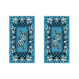 RELAX 7647E (Rectangulaire, 60X220, BLEU TURQUOISE)