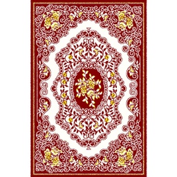 VALENCIA 92940 (Rectangular, 200X280, BORDEAUX_CREME)