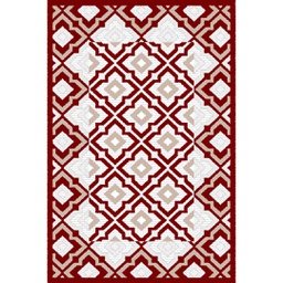 CIRTA 93248 (Rectangular, 180X270, BORDEAUX)