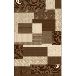 NOUR 50812 (Rectangulaire, 250X400, BRUN PALE)