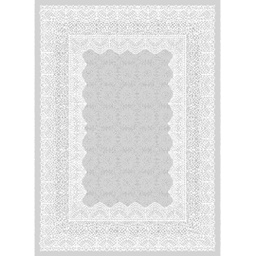 SHIRAZ 7607A (Rectangulaire, 200X275, GRIS CLAIRE)