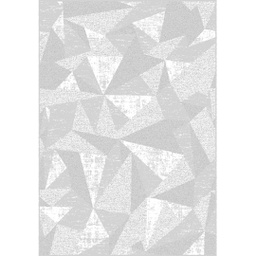 SHIRAZ 9818A (Rectangulaire, 200X275, GRIS CLAIRE)