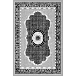 SHIRAZ 7606B (Rectangulaire, 200X275, GRIS CLAIRE)