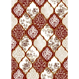 PRINTEMPS A0670 (Rectangular, 200X280, BORDEAUX)