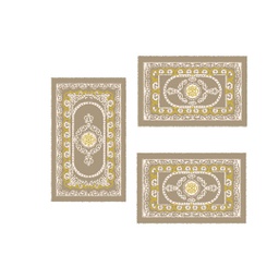بلازا 92381 (مستطيل, ( T 80X130 + 2T 65X100 ), عاجي)