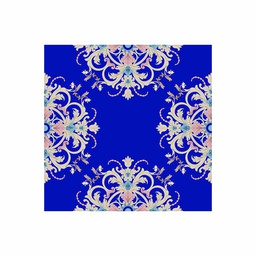 AMIRA 0717D (Rectangulaire, 100X100, BLEU ROI, Tuft)