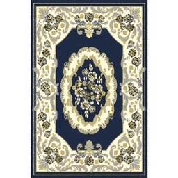 AZHAR 97170 (Rectangular, 190X270, BLEU NUIT)