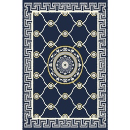 AZHAR 98810 (Rectangular, 190X270, BLEU NUIT)