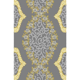 AZHAR 98820 (Rectangular, 190X270, GRIS FONCE)
