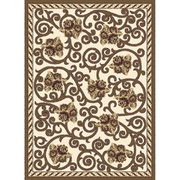 OCTAVE 75830 (Rectangular, 200X275, MARRON BRONZE_CREME)