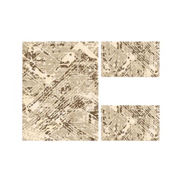 ANKARA A1170 (Rectangulaire, ( T 100X130 + 2T 60X100 ), IVOIRE)