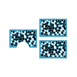 RELAX 6053E (Rectangular, ( 3T 60 X 40 ), BLEU TURQUOISE)