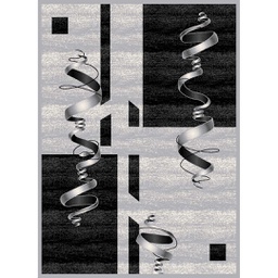 NOUR 60752 (Rectangulaire, 200X275, GRIS CLAIRE)