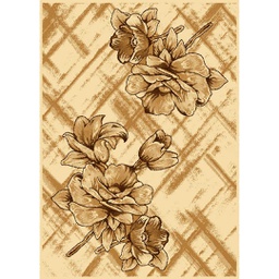 NOUR 96120 (Rectangulaire, 165X230, CREME)