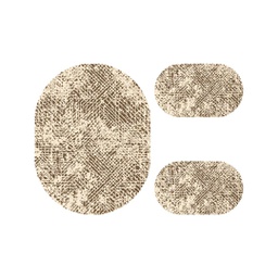 ANKARA A1200 (Oval, ( O 100X130 + 2O 60X100 ), IVOIRE)